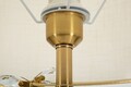 Lampadar Versailles, Mauro Ferretti, 1 x E27, 40W, 38x170 cm, fier/sticla, alb/auriu