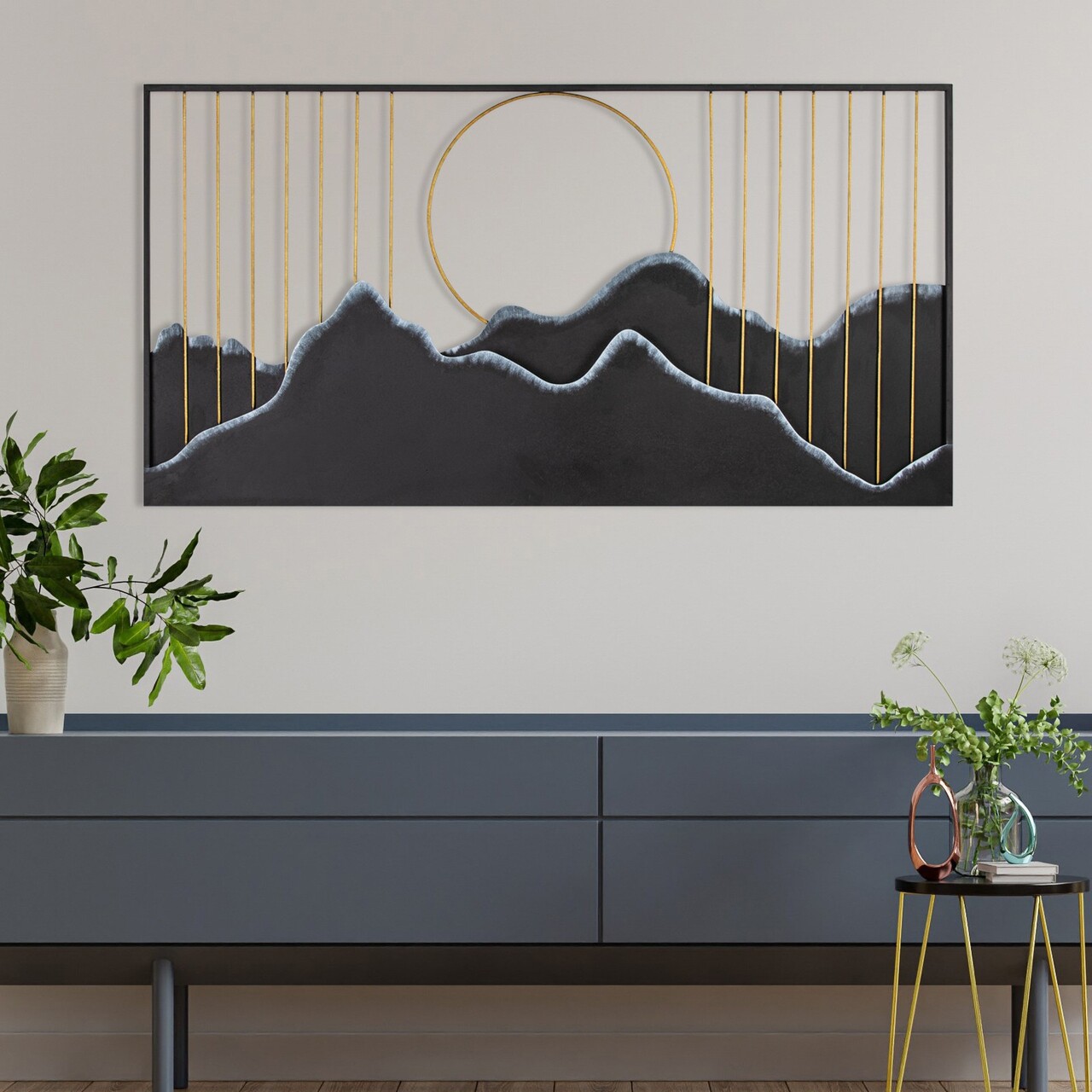 Decoratiune, Sagarmatha, Dimensiuni: 114 x 4 x 60 cm, Multicolor - view 2