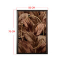 Tablou decorativ, Fall XL, Lemn, Lemn, Multicolor