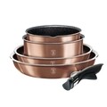 Set oale si tigai, 9 piese, Berlinger, Rose Gold Collection, aluminiu turnat