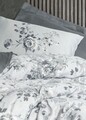 Lenjerie de pat dubla, Moale - Grey, Cotton Box, Bumbac Satinat