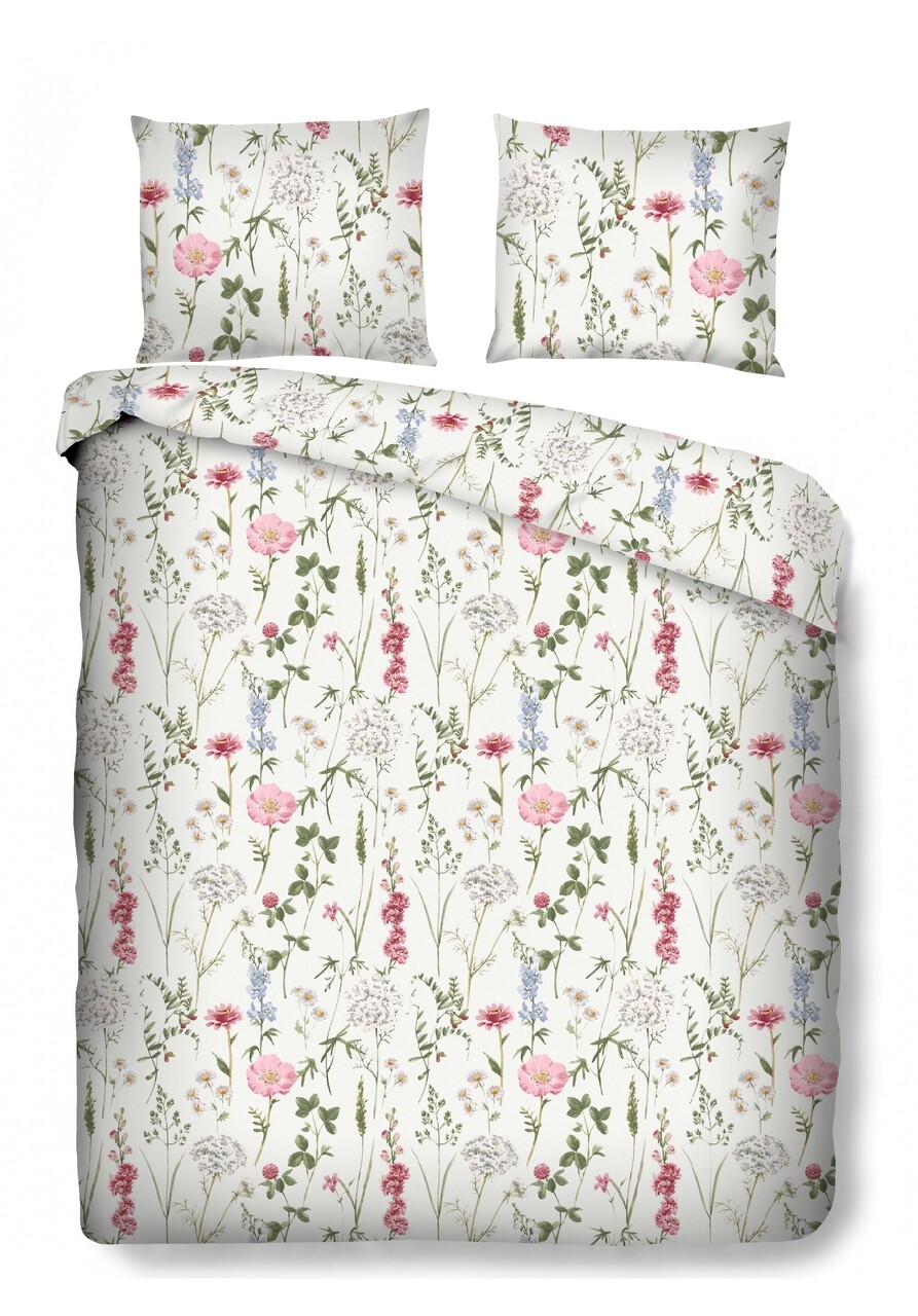 Lenjerie de pat dubla, Santorini, Bedora, 200x220, 100% bumbac, multicolor - 1 | YEO