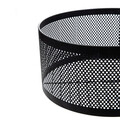 Etajera cu roti Robus, Homla, 34x75 cm, metal, negru