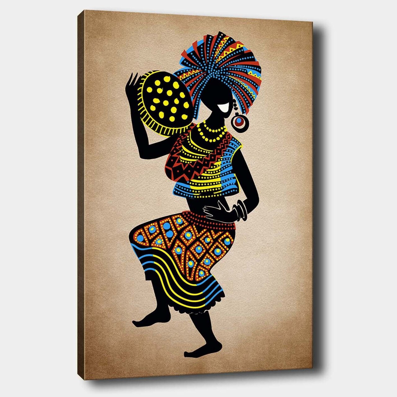 Tablou decorativ, 12658749253_70100, Cadru: 100% LEMN (grosime: 3 cm), Multicolor - view 2