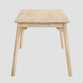 Masa Little, Homla, 140x75x76 cm, lemn de cauciuc, natur