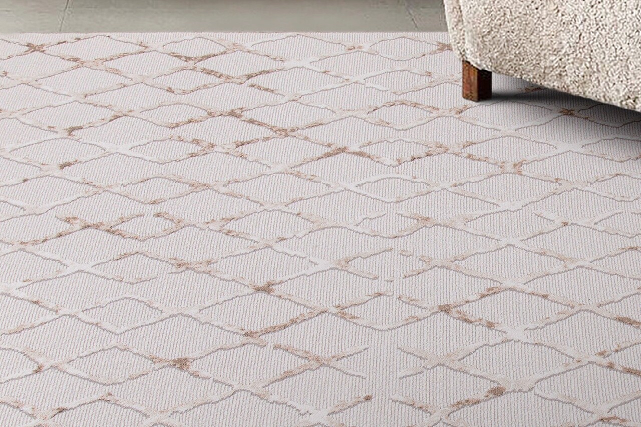 Covor, 46026 Milas, 100x200 cm, Acril, Bej - 1 | YEO
