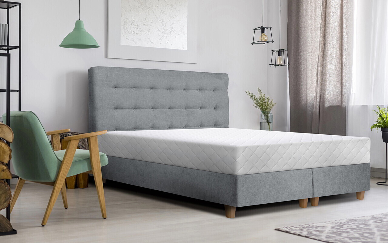 Saltea SuperOrtopedica Green Future KONFORTA Max Plus 25 cm, 140x200x25cm, Spuma poliuretanica elastica, Husa matlasata, hipoalergenica, Reversibila, Ferma — imaginea 10
