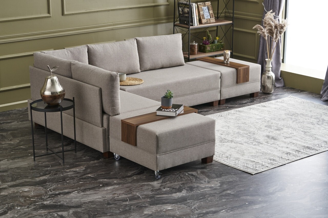 Coltar, Atelier del Sofa, 613LFS1166, Crem — imaginea 2