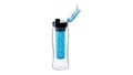 Sticla cu infuzor pentru fructe sau cuburi de gheata Fit, Ambition, 730 ml, plastic, albastru
