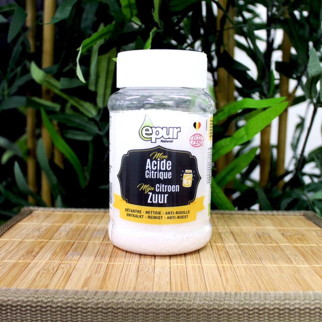 Acid citric pudra, pentru detartrare suprafete, cu efect anticalcar si antirugina, 480 g, Eco Confort