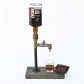 Dispenser bauturi, Evila Originals, DSP003, 30x34x14 cm, Nuc / Aur