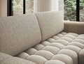 Coltar extensibil dreapta 4 locuri ELTAP, Bon-228, Bonett, 250x175x92 cm, lemn/poliester, bej inchis
