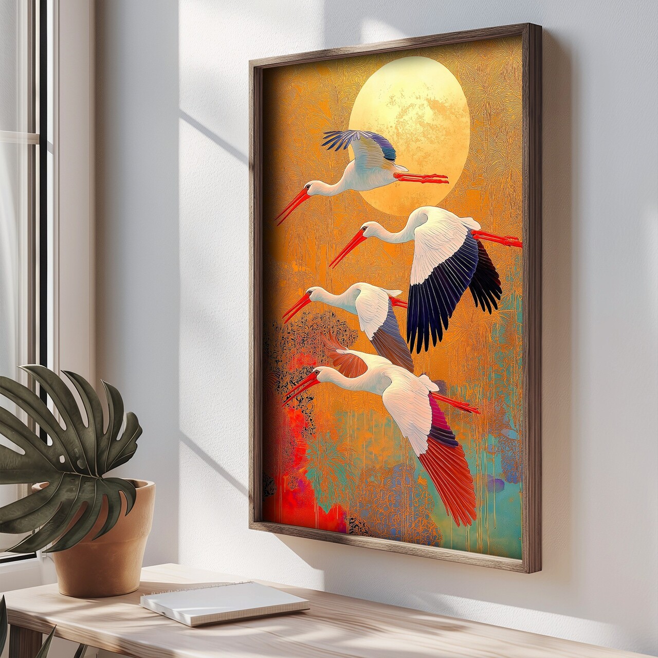 Tablou decorativ, TUN052-L, Lemn, Multicolor - view 3