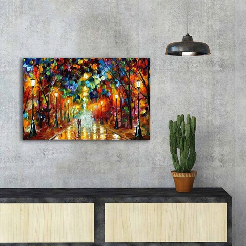 Tablou decorativ, famousart-073, canvas, dimensiune: 45 x 70 cm, multicolor