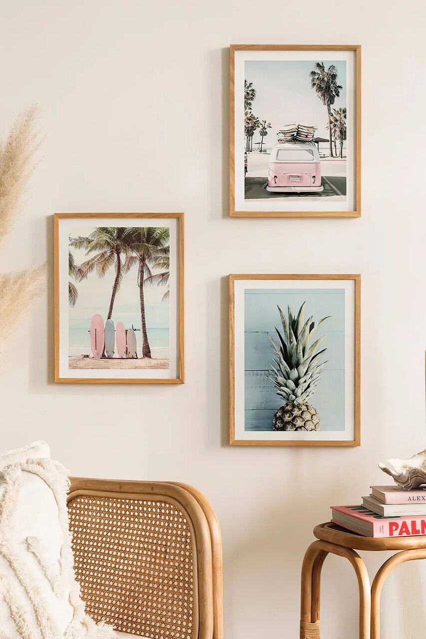 Set 3 tablouri decorative Artavessastko14 MDF Multicolor