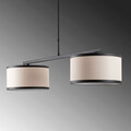 Lustra, Fulgor, 942FLG1636, Metal, Alb/Negru