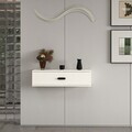 Bufet, Hanah Home, Vina, 90x24x30 cm, Bej