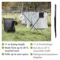 Uscator rufe pliabil Solo Champion, Wenko, 103x54x87 cm, metal/polietilena, negru