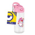 Sticla apa pentru copii Berlinger, Minions Collection, Fluffy, 500 ml, plastic, roz