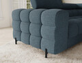 Coltar extensibil dreapta 3 locuri ELTAP, RT-40JAF, Fectory, 346x205x93 cm, lemn/poliester, albastru