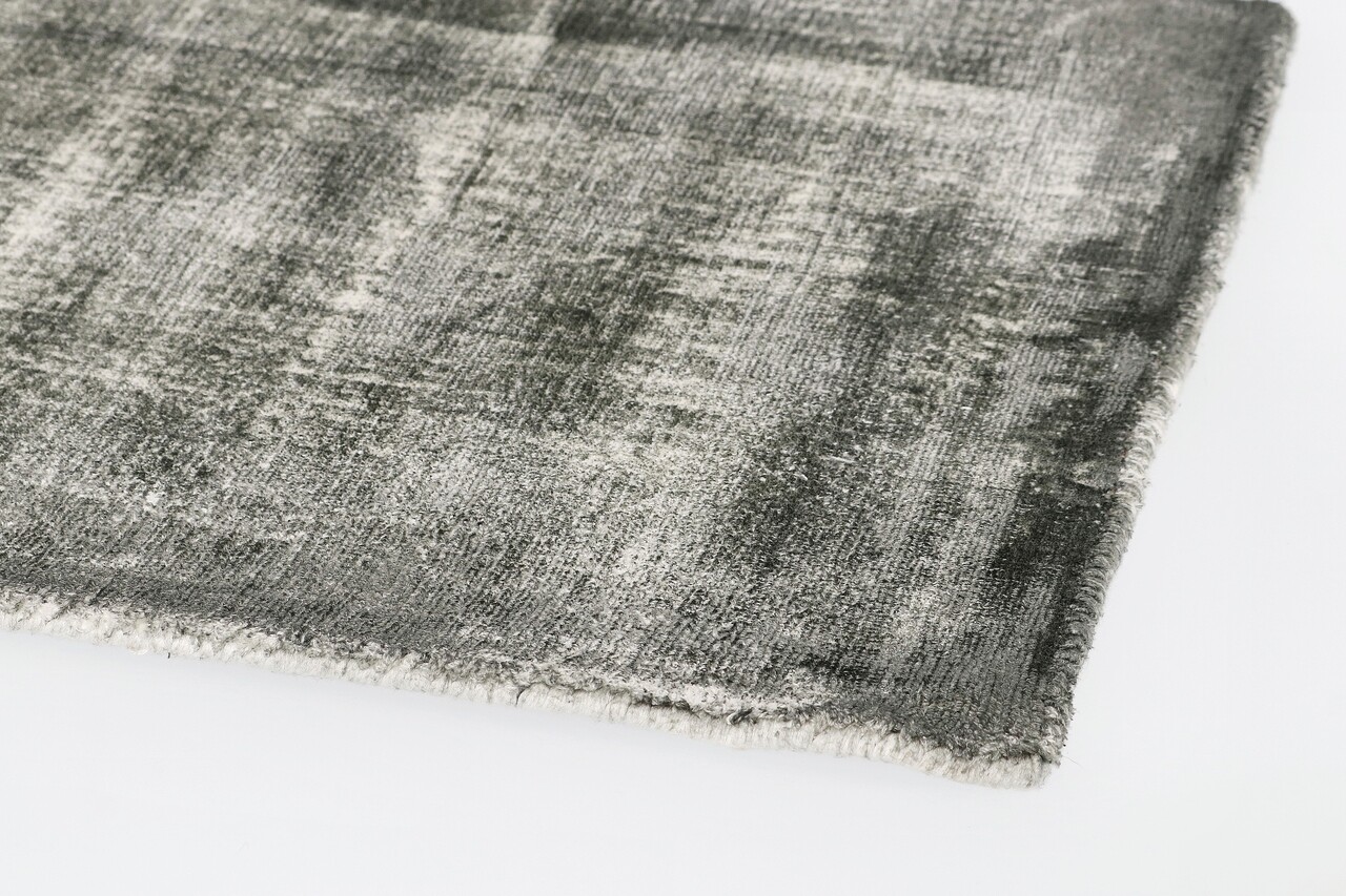 Covor Rashmi, Bizzotto, 140 x 200 cm, viscoza, verso din bumbac, gri - 1 | YEO