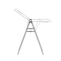 Uscator de rufe, Brabantia, Hangon Metallic, 15 m capacitate de uscare, otel, gri metalizat