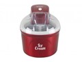 Aparat de facut inghetata si sorbet Beper, 12 W, 20x23 cm, ABS, rosu