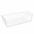 Coș suspendat Babatex, Metaltex , 50x26x14 cm, metal/invelis de polytherm, alb