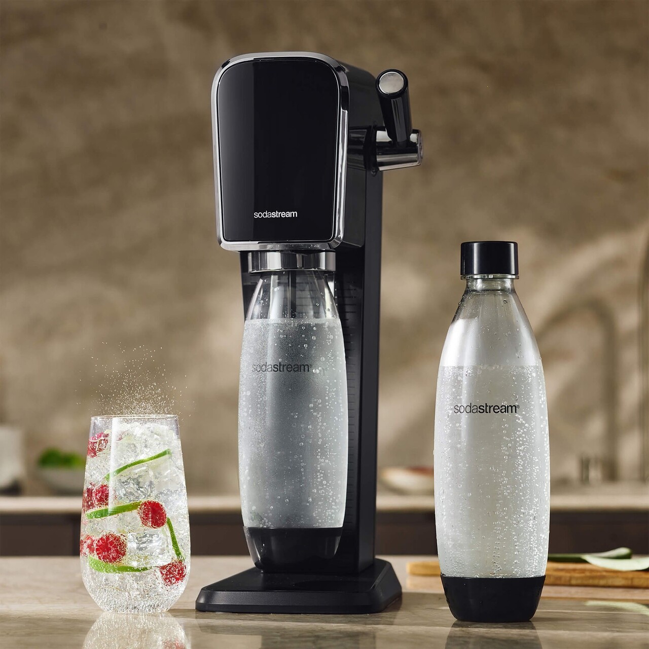 Aparat sifon Art, Black - SodaStream - imagine 2