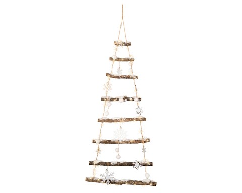 Decoratiune luminoasa Tree, Lumineo, 45x2x100 cm, lemn 45x2x100