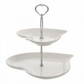 Suport decorativ pentru prajuturi InArt, ceramica, Heart
