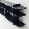 Consola, Hanah Home, Flusso, 170x65x30 cm, PAL, Negru