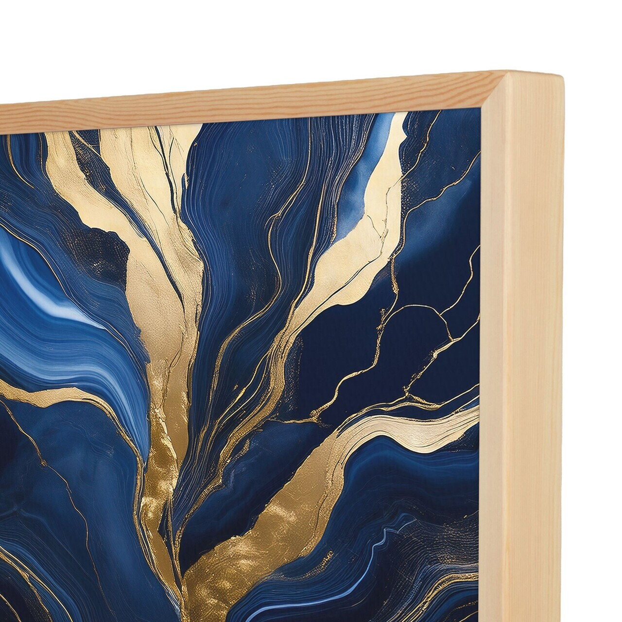 Tablou decorativ, Cc-D-Ah-1009 45 x 60, Canvas, Cadru: 100% LEMN (Grosime: 18 mm), Multicolor - view 3