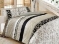 Lenjerie de pat pentru o persoana, 3 piese, 100% bumbac ranforce, Cotton Box, Deborah