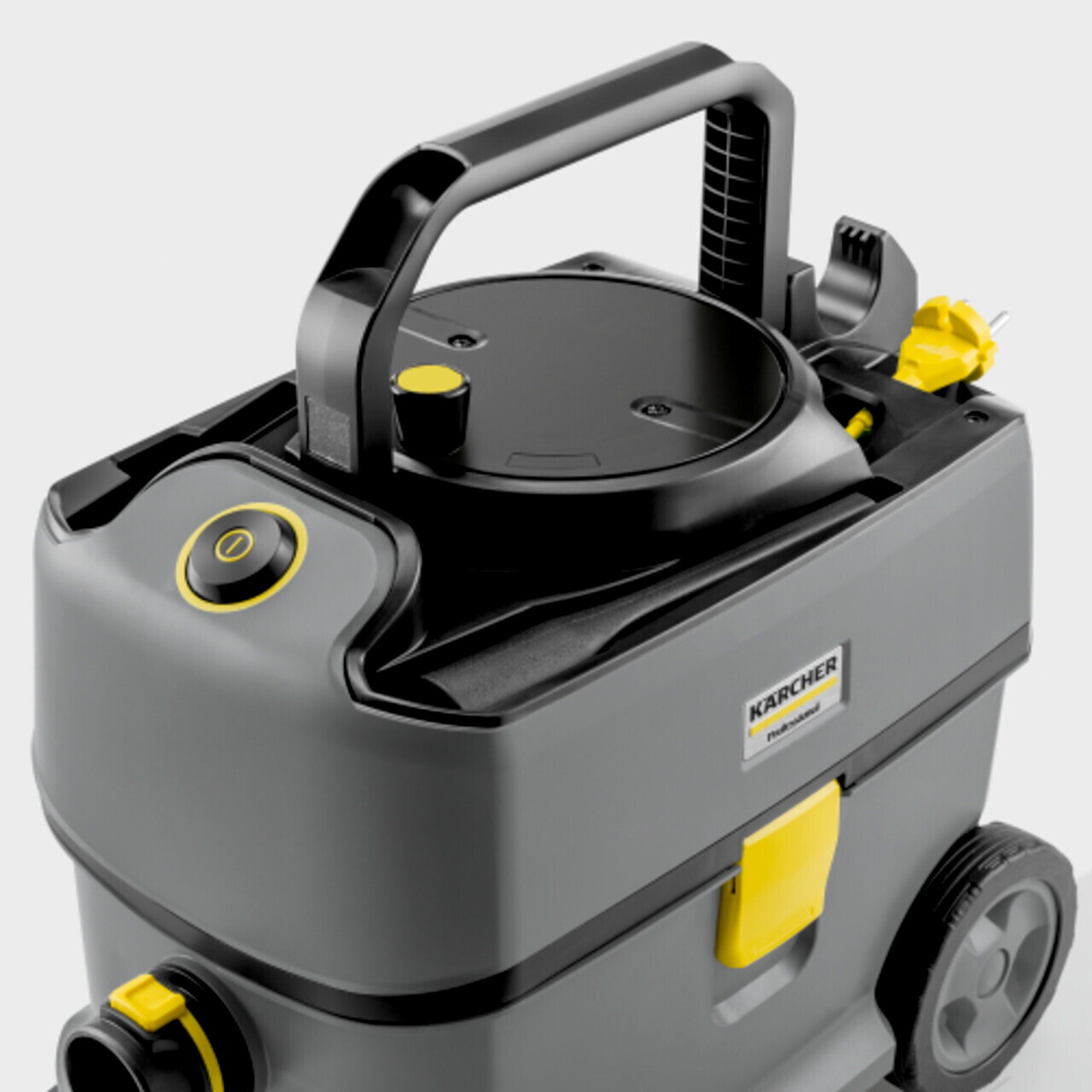 Aspirator profesional uscat T 10/1 Adv, Karcher, gri — imaginea 6