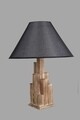 Veioza, Luin, 8300-1M, E27, 60 W, lemn/textil