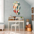 Decoratiune de perete, Kapadokya, Metal, 105 x 53 cm, Multicolor