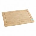 Tocator cu dispozitiv de ascutit cutite, Wenko, 33 x 23 cm, bambus, natur