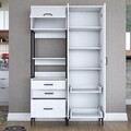 Dulap multifunctional, Rani, JE142, Alb
