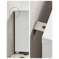 Dulap pentru baie / masca de lavoar cu 3 sertare, Vasagle, 70x30x64 cm, MDF, alb cloud