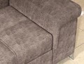 Coltar extensibil dreapta 4 locuri ELTAP, RT-20AMO, Eridano, 275x202x88 cm, lemn/poliester, maro