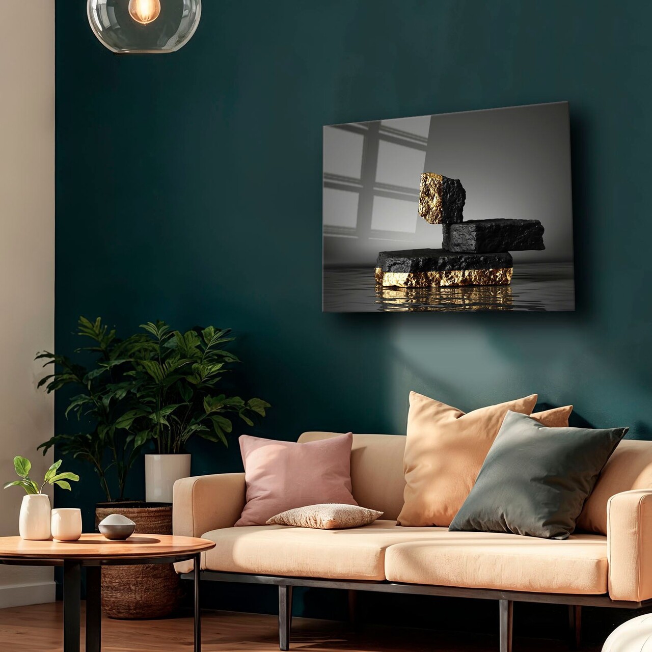 Tablou decorativ, Camtbl-015, 50 x 70 cm, Multicolor - view 3