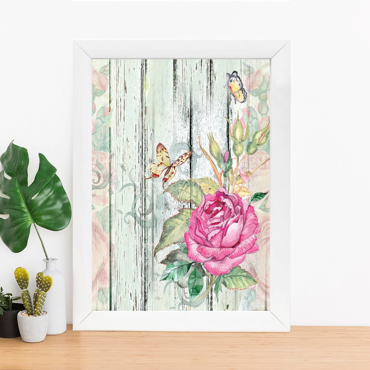 Tablou decorativ BC151728446 Cadru: 100% LEMN (Grosime: 2 cm) Multicolor