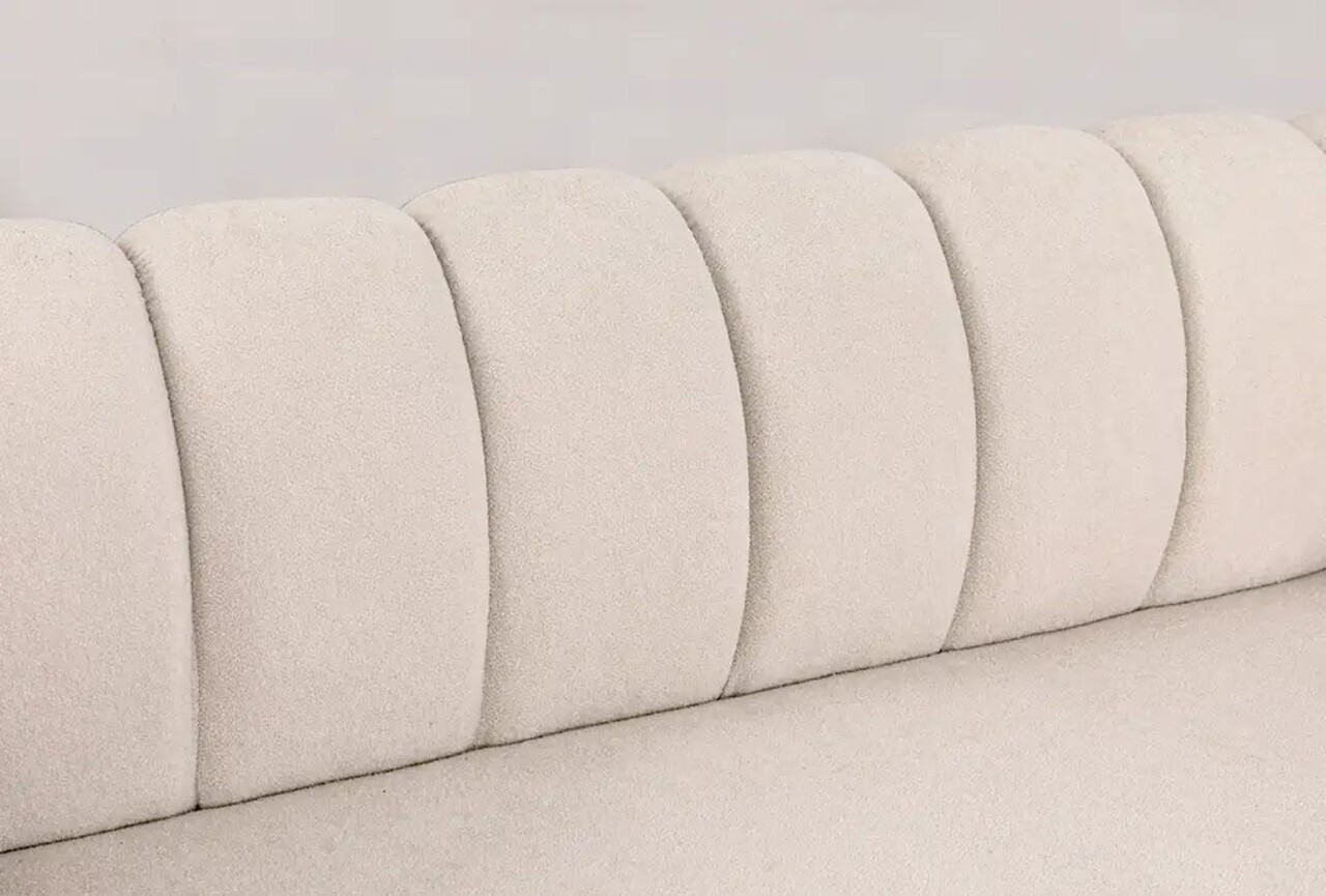 Canapea 3 locuri, Atelier del Sofa, 752EST1107, Lemn de carpen;PAL, Alb - view 4