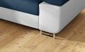 Coltar extensibil stanga 4 locuri, ELTAP, Anton, 272x203x85 cm, lemn/poliester, bleumarin/alb