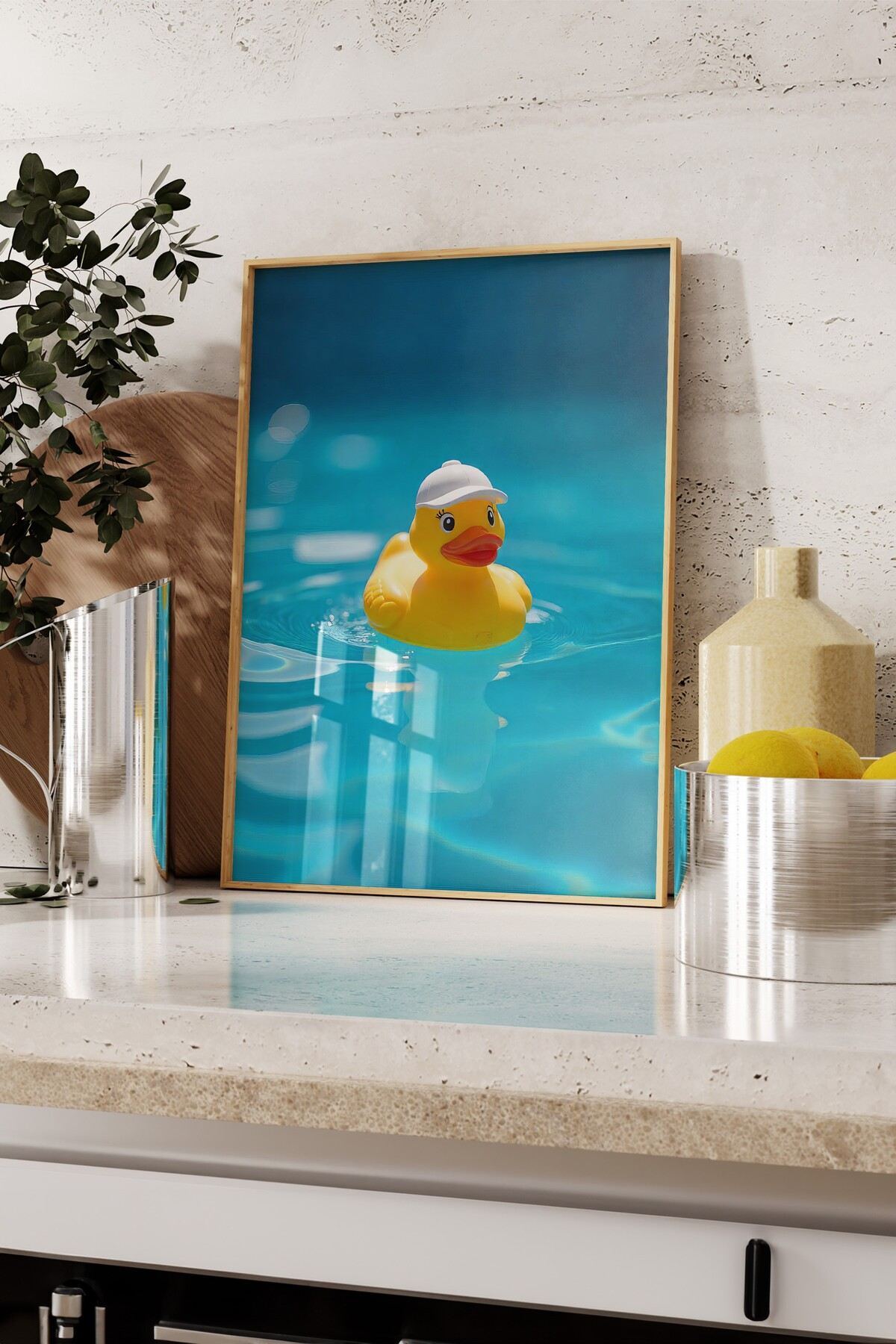Tablou decorativ, 109615, LEMN SOLID, Față: 100% PVC STICLĂ, Multicolor