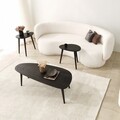 Masuta de cafea, Neostill, Sweet, 115x38x50 cm, Cadru: 100% LEMN DE PIN DE ÎNALTĂ CALITATE, Antracit