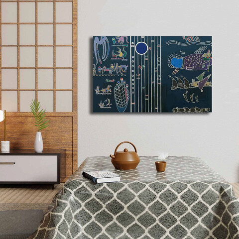 Tablou decorativ, 4570kandinsky026, canvas , lemn, multicolor