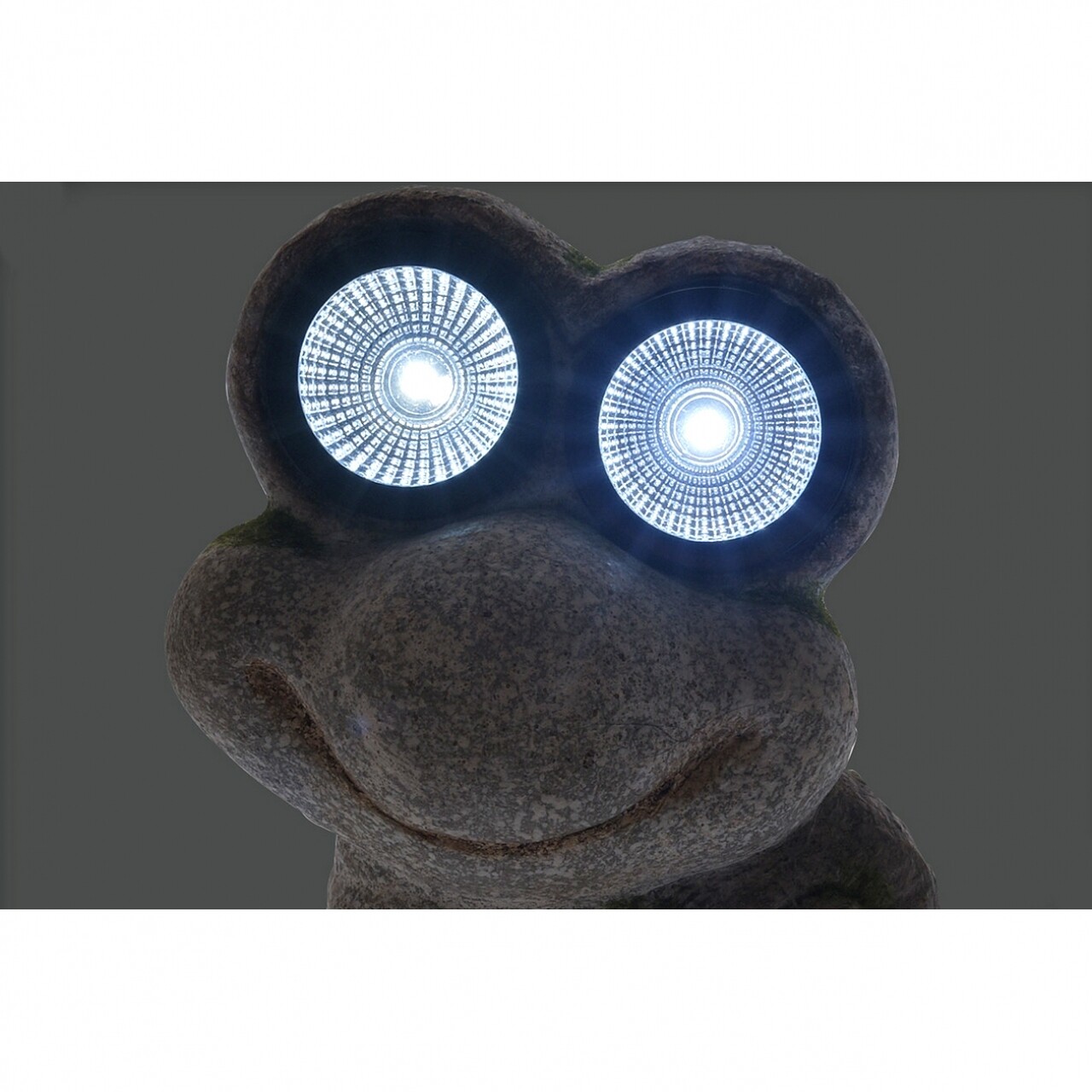 Lampă solară de grădină din ceramică Frog