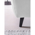 Coltar extensibil dreapta 4 locuri ELTAP, RT-01SAV, Noble, 255x201x100 cm, lemn/poliester, alb
